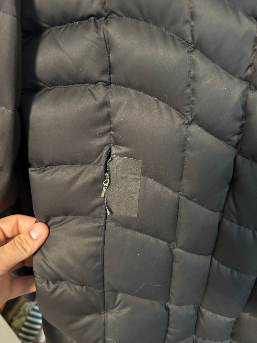Patagonia Parka Black Outdoor Gorpcore Puffer Jacket Women's - Fit M - Picture 4 of 8
